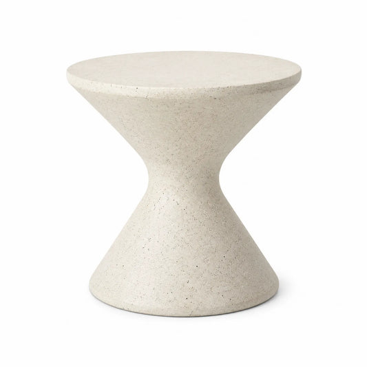 Mesa de jardín de fibra de concreto